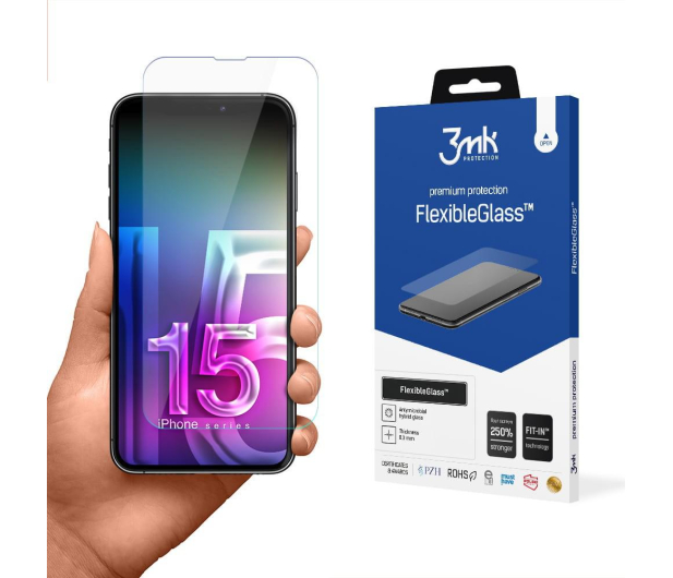 3mk Flexible Glass do iPhone 15 Pro - 1173091 - zdjęcie 2